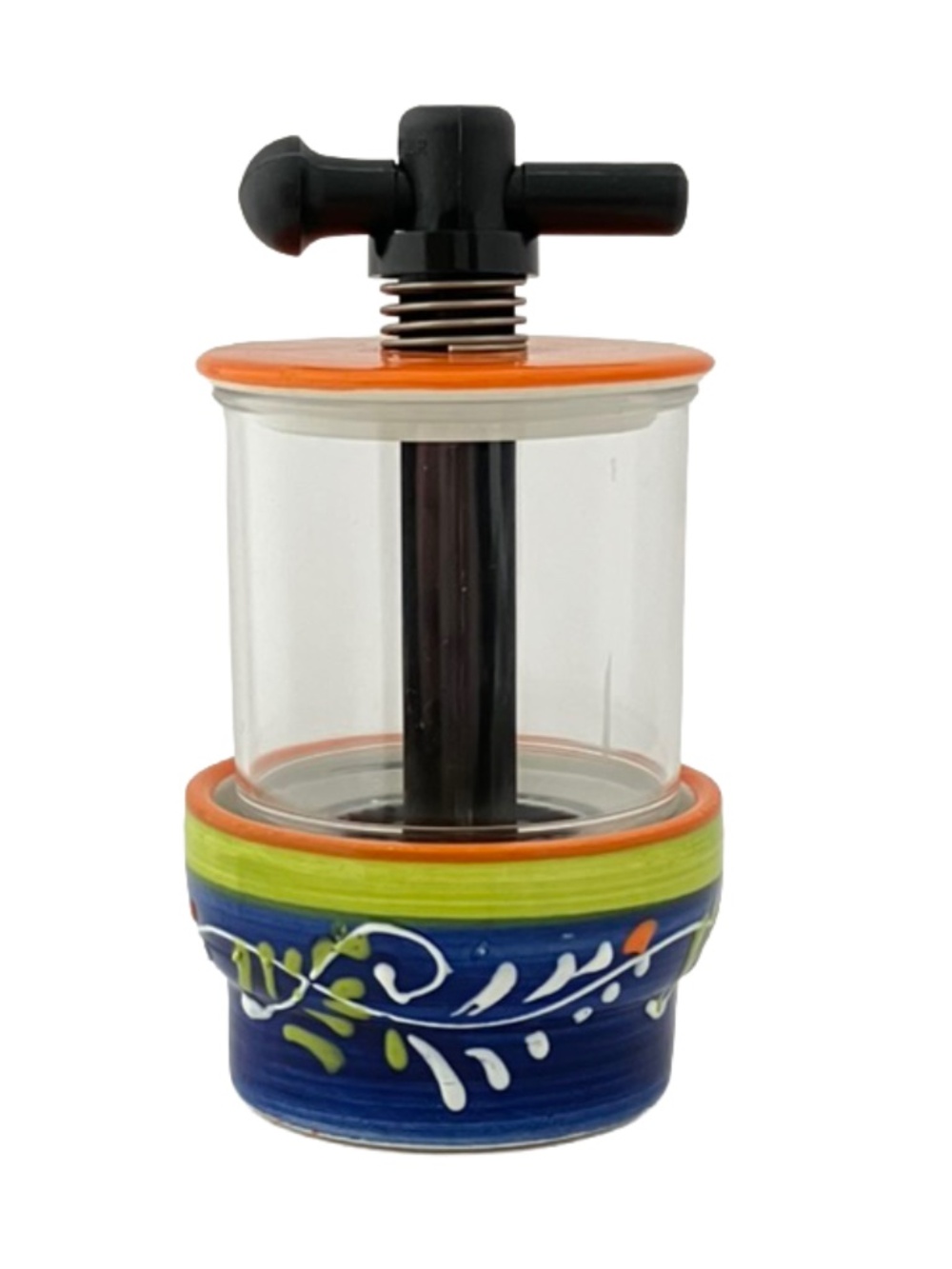 AZUL HERB MILL # 92 Hand Painted SPANISH HERB MILL NEW